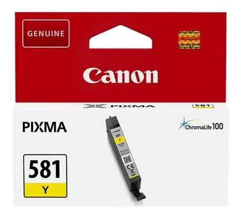 Canon CLI-581Y - 5.6 ml - žlutá - originální - inkoustový zásobník - pro PIXMA TS6251, TS6350, TS6351, TS705, TS8252, TS8350, TS8351, TS8352, TS9550, TS9551
