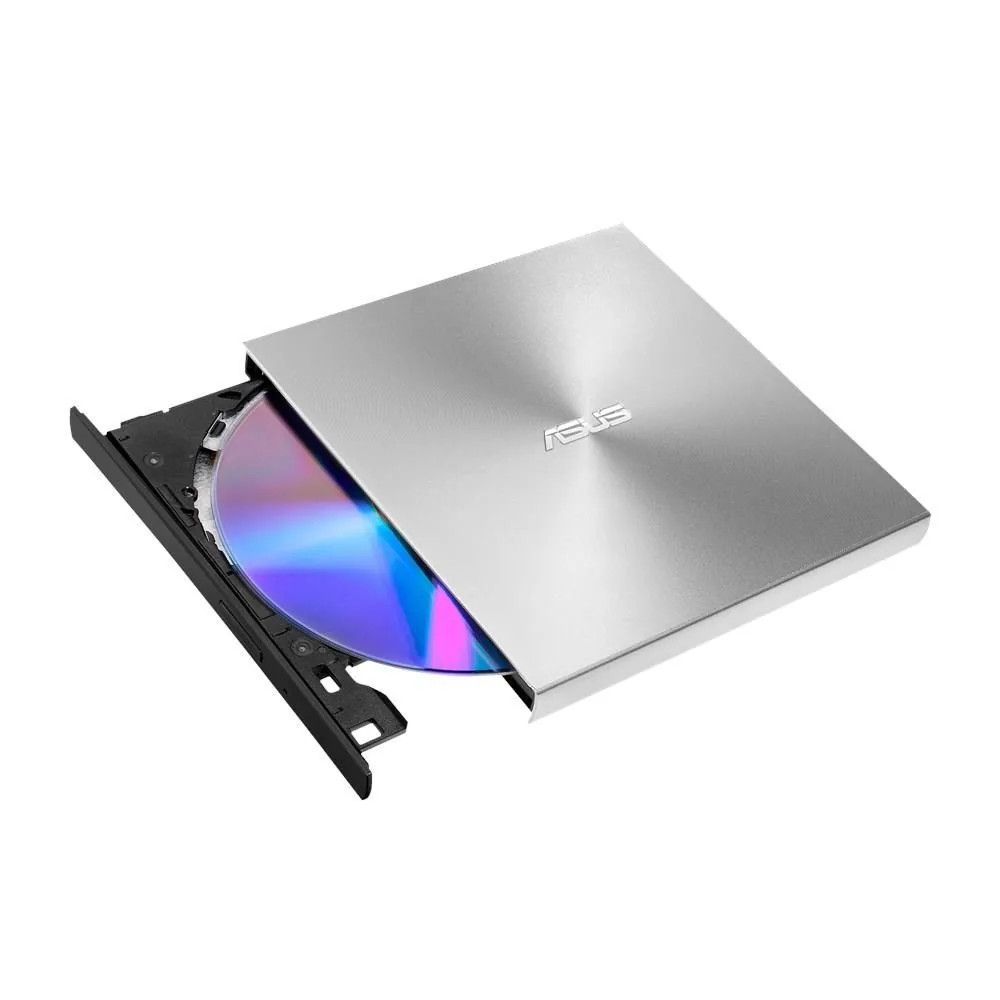 DVD ASUS ZenDrive U9M, USB-C A, slim, externí, stříbrná