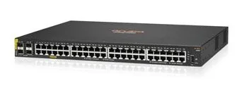 HPE Aruba Networking CX 6000 48p 10M/100M/1G 4p SFP 1G Switch - Přepínač - řízený - 48 x 10/100/1000 + 4 x Gigabit SFP (uplink) - proudění vzduchu ze strany na stranu - Lze montovat do rozvaděče, pro připevnění na zeď - BTO