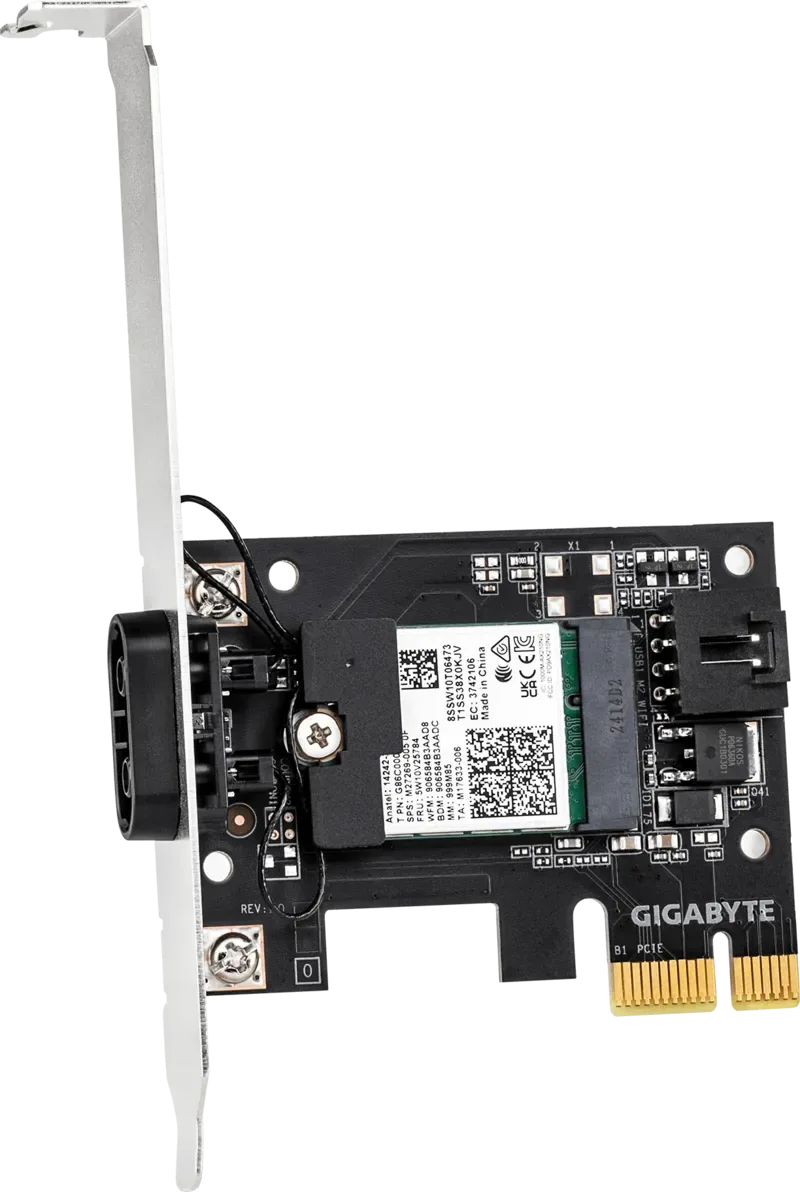 GIGABYTE PCI-E Wifi+BT 2400MBps 6E AX210 EZ-Plug