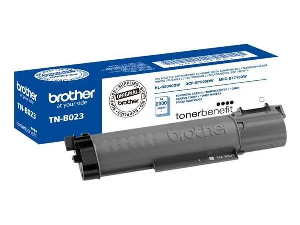 Brother TNB023 - Černá - originální - kazeta s barvivem - pro Brother DCP-B7520DW, MFC-B7710DN, MFC-B7715DW
