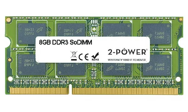 2-Power 8GB MultiSpeed 1066/1333/1600 MHz DDR3 SoDIMM 2Rx8 (1.5V / 1.35V) (DOŽIVOTNÍ ZÁRUKA)