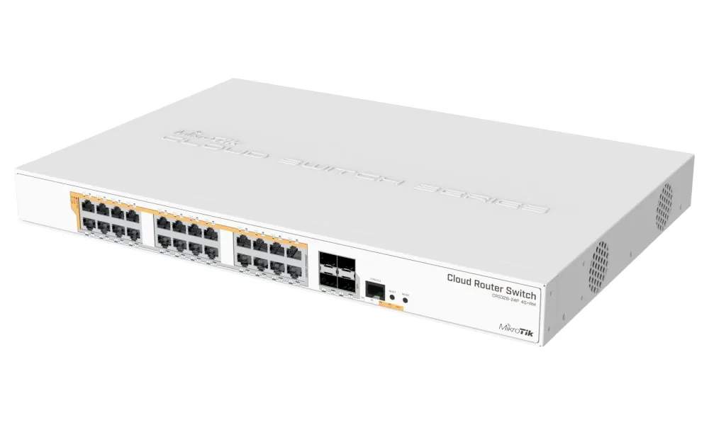 MikroTik Cloud Router PoE Switch CRS328-24P-4S+RM, 24P, 4SFP+, 500W