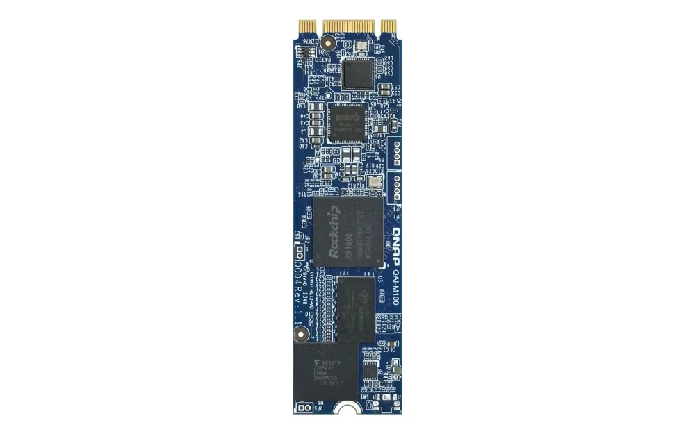 QNAP QAI-M100 - Rockchip RK1808 Cortex-A35 1.6GHz, 3 Tops NPU, M.2 2280 PCIe Gen2 x1 AI accelerator