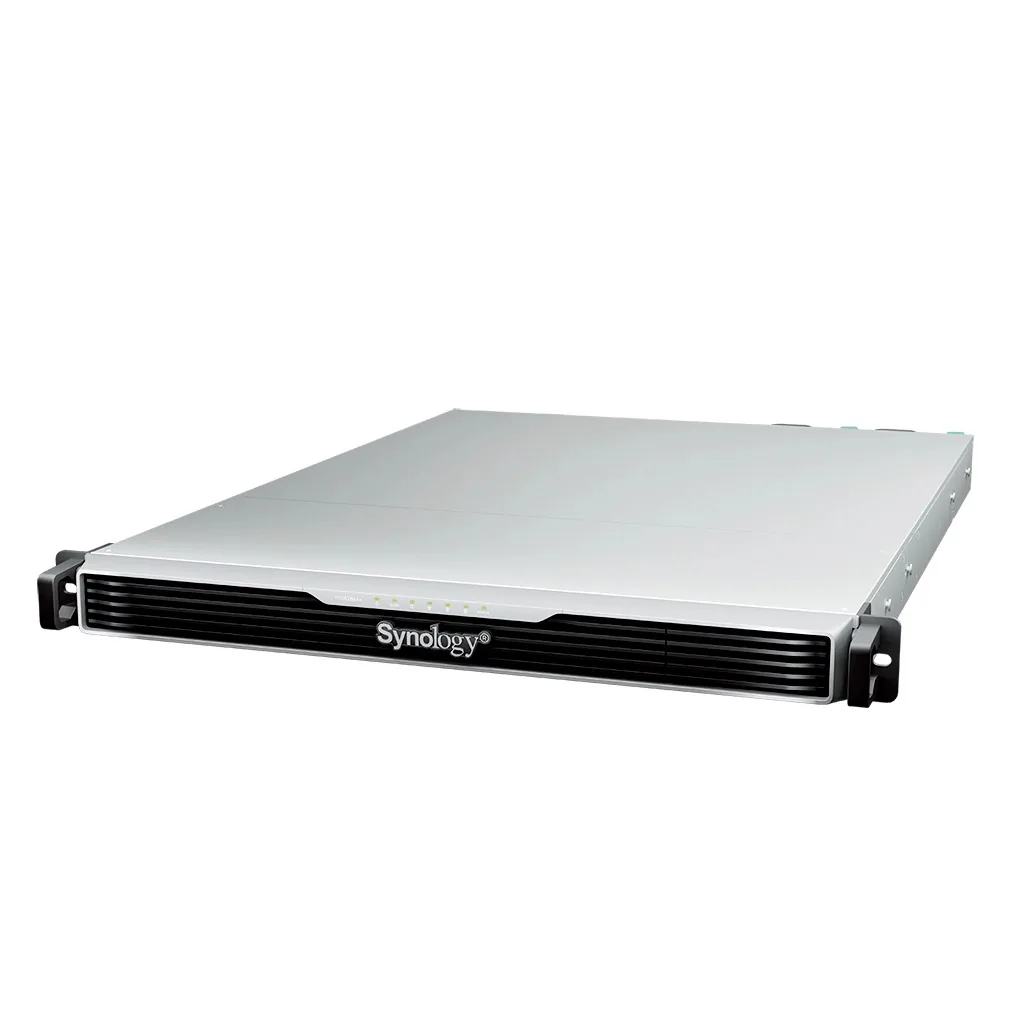 Synology RackStation RS1626xs+ - Server NAS - 4 zásuvky - k upevnění na regál - SATA 6Gb/s - RAID RAID F1, JBOD, 0, 1, 5, 6, 10 - RAM 16 GB - 10 Gigabit Ethernet - iSCSI podpora - 1U