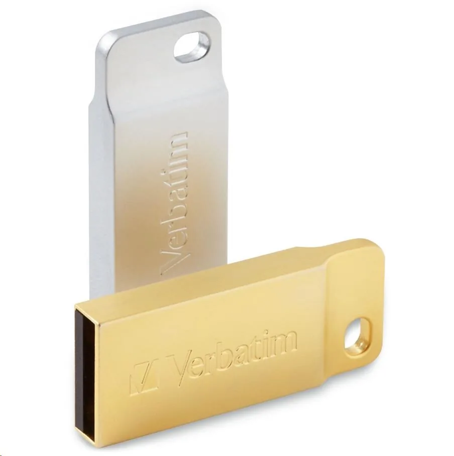 VERBATIM Flash Disk 16GB Metal Executive, USB 2.0, stříbrná