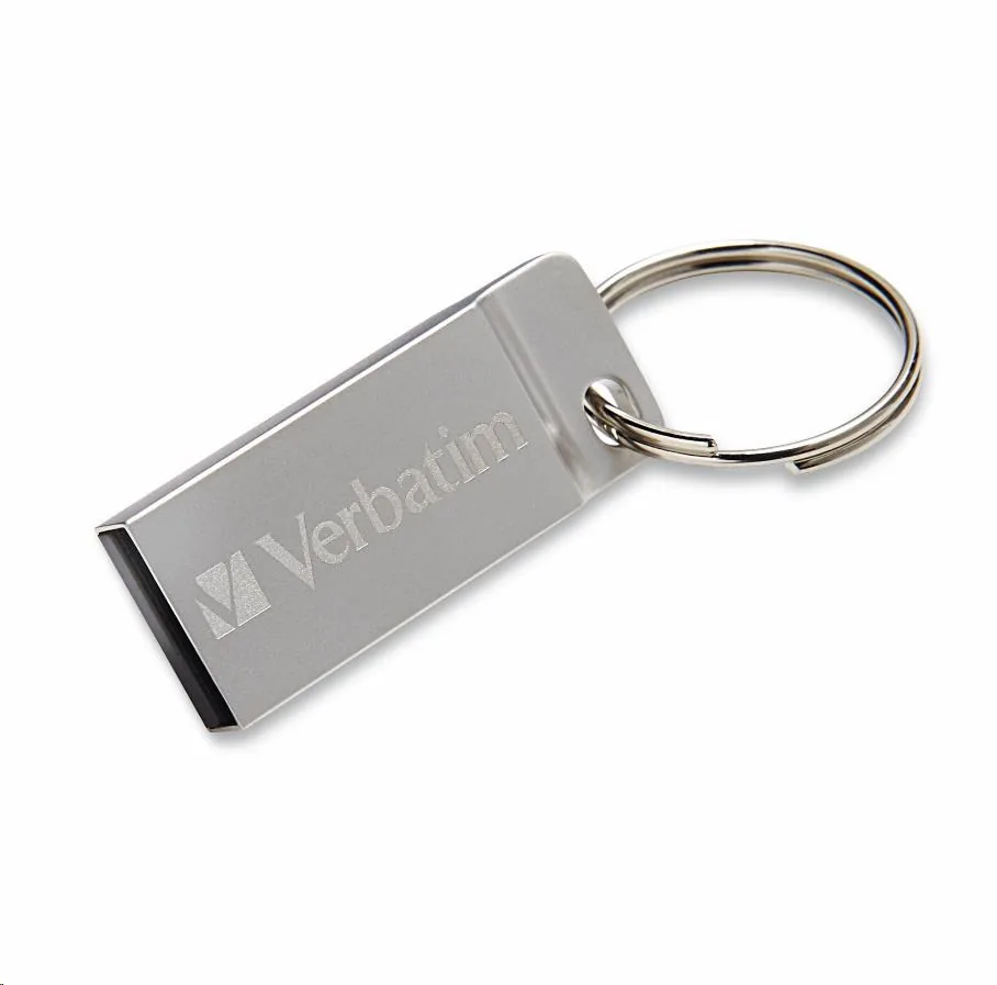 VERBATIM Flash Disk 16GB Metal Executive, USB 2.0, stříbrná