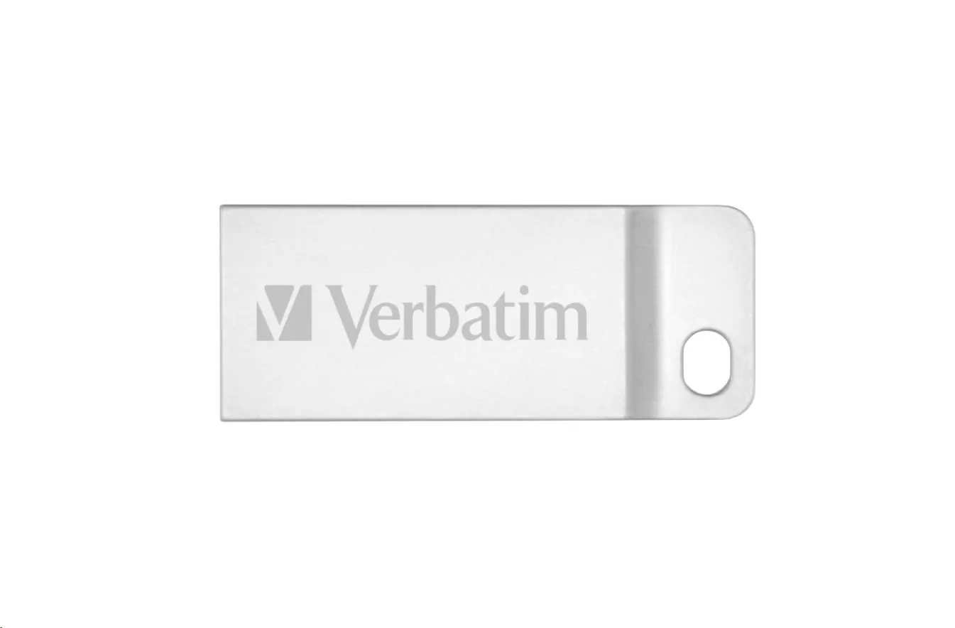 VERBATIM Flash Disk 16GB Metal Executive, USB 2.0, stříbrná