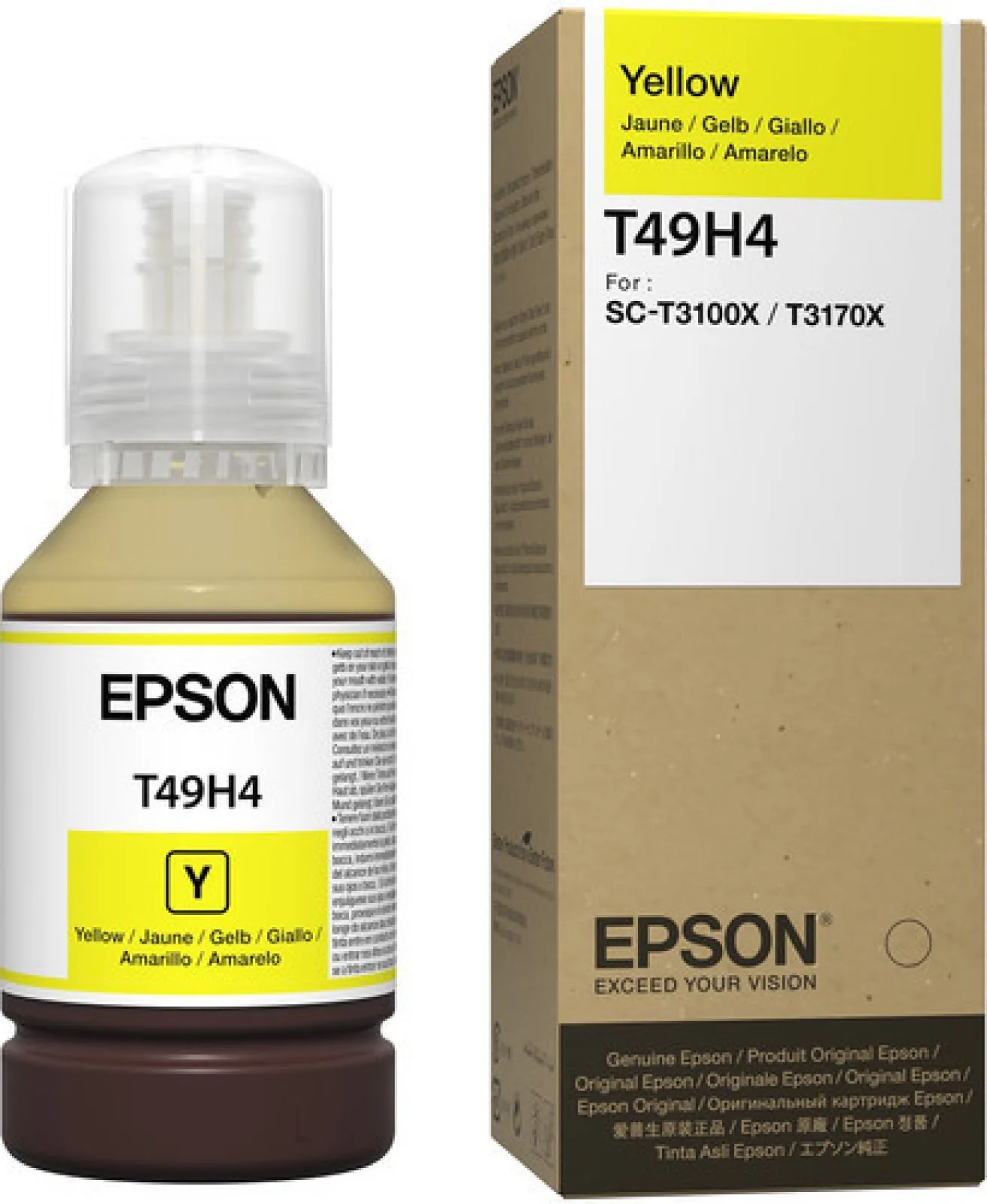 Epson - 140 ml - žlutá - originální - doplnění inkoustu - pro SureColor SC-T3100X, SC-T3100x 240V