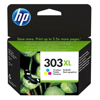 HP 303XL - 10 ml - Vysoká výtežnost - barva (azurová, purpurová, žlutá) - originální - inkoustová cartridge - pro ENVY Photo 7134, Photo 7230, Photo 7231, Photo 7234, Photo 7930, Photo 7931, Photo 7934