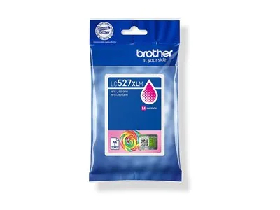 Brother LC527XLM - Vysoká výtežnost - purpurová - originální - polštárový balícek - inkoustová cartridge - pro Brother MFC-J4350DW, MFC-J4550DW, MFC-J6760DW