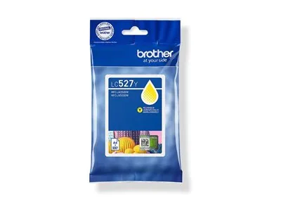 Brother LC527Y - Žlutá - originální - polštárový balícek - inkoustová cartridge - pro Brother MFC-J4350DW, MFC-J4550DW, MFC-J6760DW
