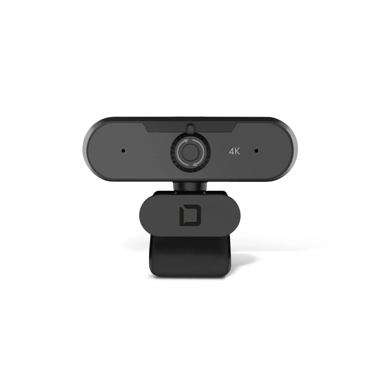 DICOTA Webcam PRO Plus 4K - Webkamera - barevný - 3840 x 2160 - 2160p - audio - USB 2.0