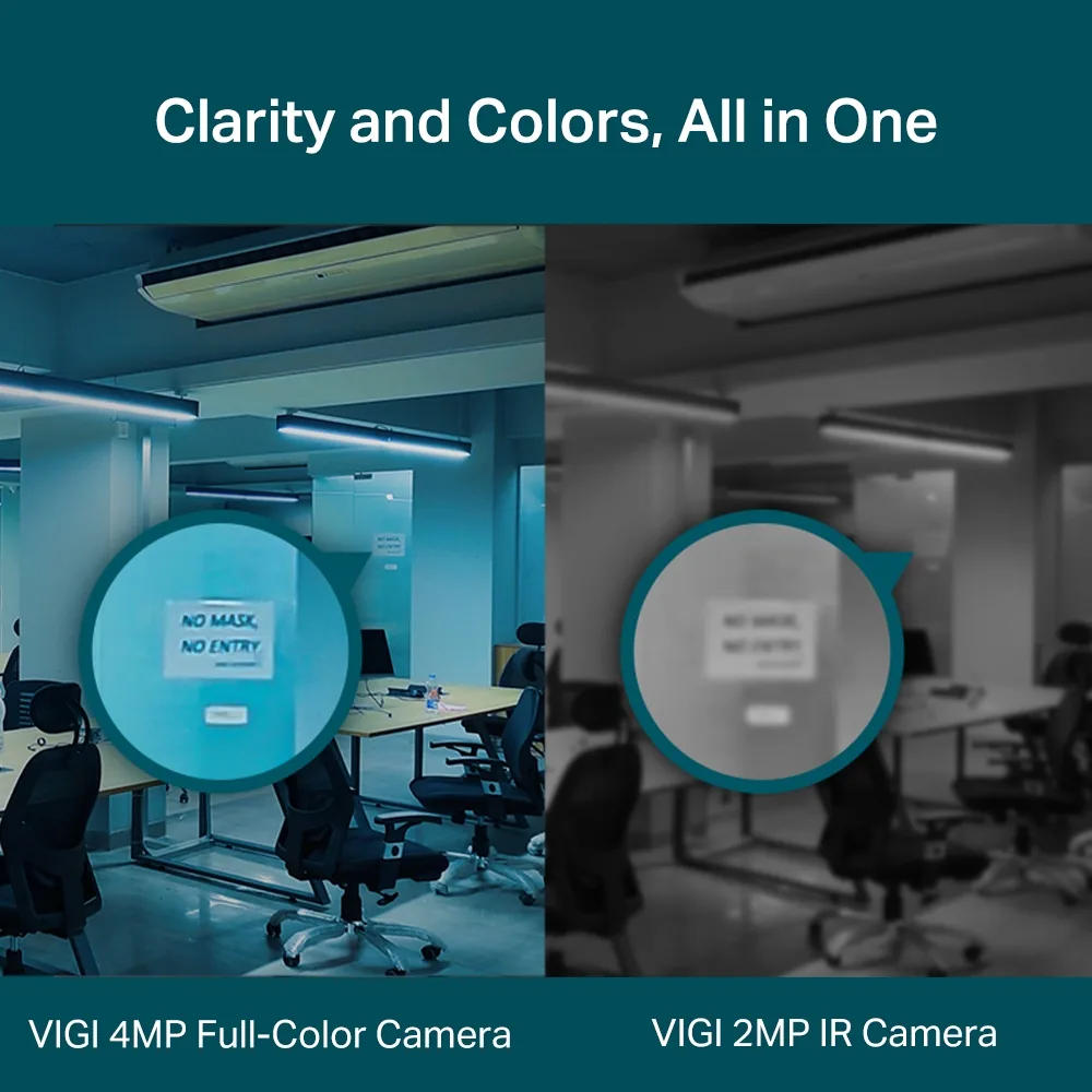 VIGI C440(4mm)ver.2 4MP barevná Turret net.cam