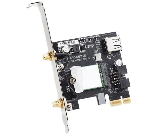 GIGABYTE PCI-E Wifi+BT 1733MBps 802.11a/b/g/n/ac