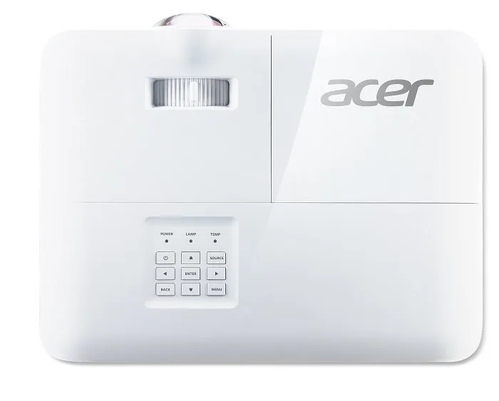 Acer S1286Hn DLP 3D ShortThrow, XGA 1024x768, 3500 ANSI, 20000:1, VGA, HDMI, RJ45, repro, 3,1Kg