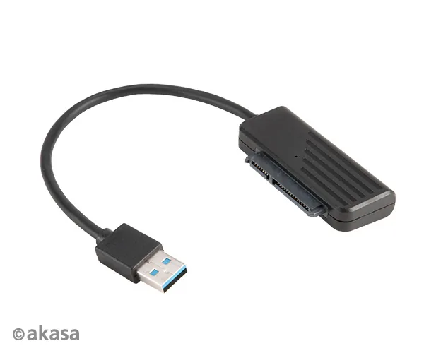 AKASA USB 3.1 adaptér pro 2,5" HDD a SSD - 20 cm