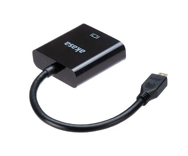 AKASA - Micro HDMI na VGA převodník