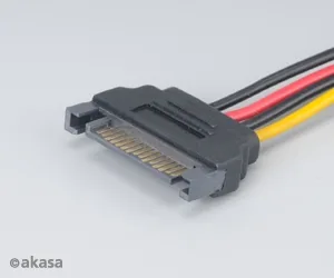 Adaptér SATA na 4pin Molex - 15 cm 2 ks