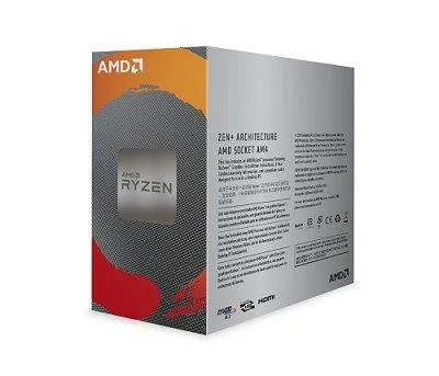 AMD Ryzen 3 3200G - 3.6 GHz - 4 jádra - 4 vlákna - 4 MB vyrovnávací paměť - Socket AM4 - Box