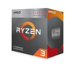 AMD Ryzen 3 3200G - 3.6 GHz - 4 jádra - 4 vlákna - 4 MB vyrovnávací paměť - Socket AM4 - Box