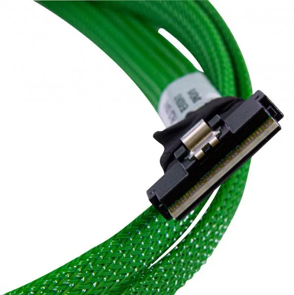 Broadcom - Interní kabel SAS - Slim SAS (SFF-8654) (M) do U.2 (SFF-8639) - 1 m