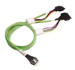Broadcom - Interní kabel SAS - Slim SAS (SFF-8654) (M) do U.2 (SFF-8639) - 1 m