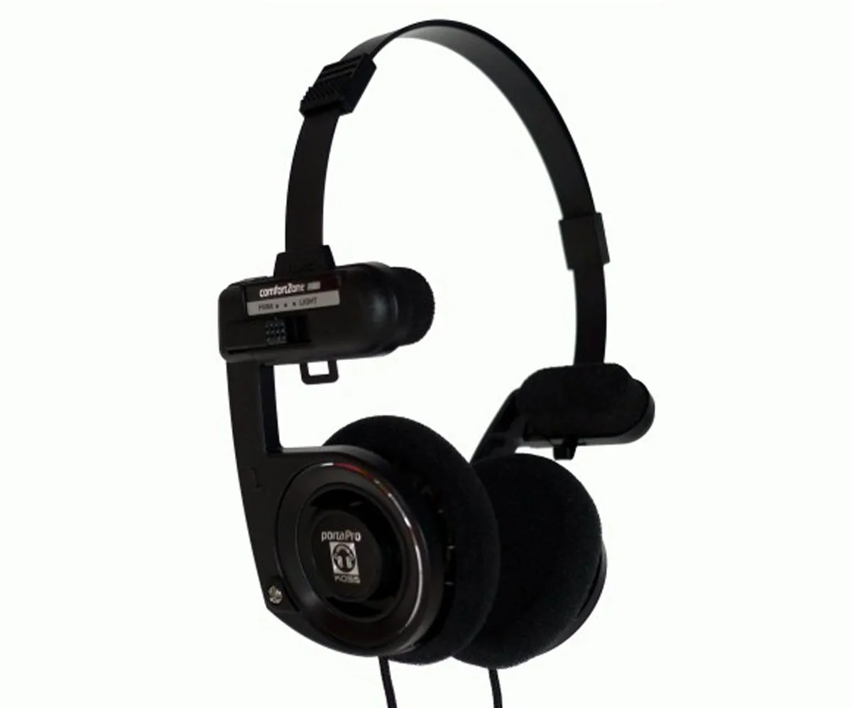 KOSS Porta PRO BLK sluchatka vysokej kvality (cierne)