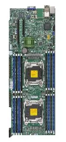 SUPERMICRO MB 2xLGA2011-3, iC612 16x DDR4 ECC,10xSATA3,(PCI-E 3.0 2,2(x16,x8),2x LAN,IPMI