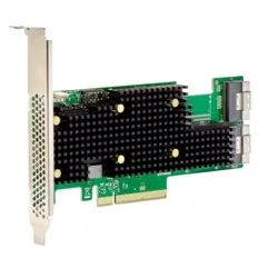 Broadcom HBA 9620-16i - Řadič úložiště (RAID) - 16 Kanál - SATA 6Gb/s / SAS 24Gb/s / PCIe 4.0 (NVMe) - RAID 0, 1, 10 - PCIe 4.0 x8