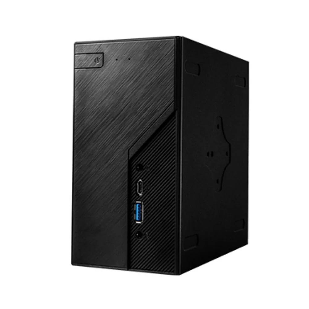 ASRock PC DeskMini B660 LGA1700 2xSODIMM DDR4 2xM 2+2x 2,5"SATA 1Gb LAN HDMI DP VGA 120W