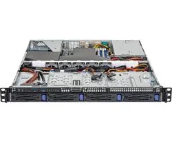 ASRock Rack 1U4LW-X570 RPSU - AM4, X570, 4xDDR4 ECC nonECC UDIMM, 4x3,5"HS SATA, 2xM.2, 1xPCIe, 2x450W, IPMI