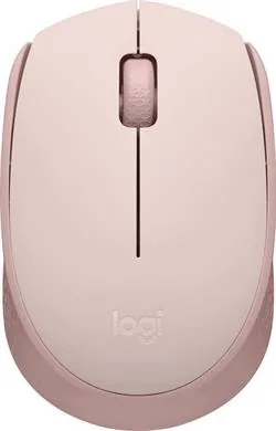 Logitech M171 - Myš - pravák a levák - optický - 3 tlačítka - bezdrátový - 2.4 GHz - bezdrátový přijímač USB - růžová