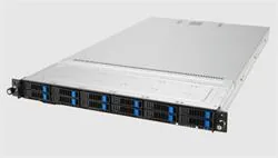ASUS 1U server 2x SP5, 24x DDR5 4800 12x 2.5 NVMe SATA, 2x 2600Wt, 4x 1Gb LAN, IPMI