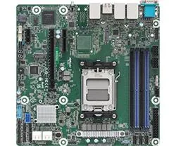 ASRock Rack B650D4U-2L2T BCM - AM5, B650E, 4xDDR5 ECC nonECC UDIMM, 4x SATA, 1xM.2, 3x PCIe, 2x1GB + 2x10GB Lan, IPMI