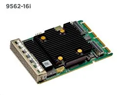 Broadcom MegaRAID 9562-16i - Řadič úložiště (RAID) - 16 Kanál - SATA 6Gb/s / SAS 12Gb/s / PCIe 4.0 (NVMe) - RAID RAID 0, 1, 5, 6, 10, 50, 60 - PCIe 4.0 x8