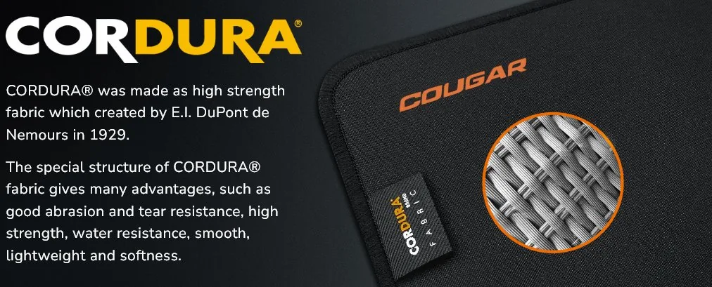 COUGAR podložka pod myš FREEWAY M 320 x 270 x 3mm