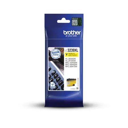 Brother LC3239XLY - Vysoká výtěžnost - žlutá - originální - inkoustová cartridge - pro Brother HL-J6000DW, HL-J6100DW, MFC-J6947DW