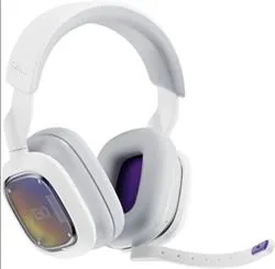 ASTRO Gaming A30 - Náhlavní souprava - plná velikost - Bluetooth / LIGHTSPEED - bezdrátový, kabelové - USB-A přes adaptér Bluetooth, 3.5 mm jack - bílá