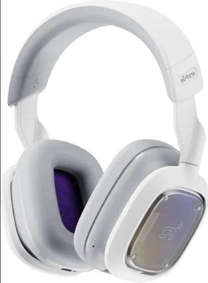 ASTRO Gaming A30 - Náhlavní souprava - plná velikost - Bluetooth / LIGHTSPEED - bezdrátový, kabelové - USB-A přes adaptér Bluetooth, 3.5 mm jack - bílá
