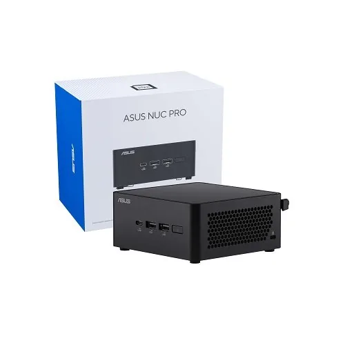 ASUS NUC 14 Pro NUC14RVHC3000R0 Intel Core 3-100U DDR5 USB3.0 LAN WiFi UHD M.2+2,5" No power cord