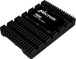Micron 7500 PRO - SSD - Read Intensive - šifrovaný - 960 GB - interní - 2.5" - U.3 PCIe 4.0 (NVMe) - AES 256 bitů, 3072-bit RSA, 208bitové RSA - TCG Opal Encryption 2.01, Self-Encrypting Drive (SED)