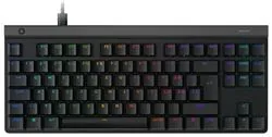 Logitech G G515 - Klávesnice - TKL - podsvícení - USB - QWERTZ - česká - klávesový spínač: GL Tactile - černá