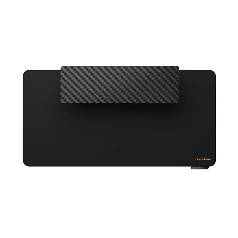 COUGAR stůl E-STAR 120 electric 1200 x 600 x 15, 720-1170mm, carbon design, monitor stand, pad, paměť nastavení 2 módy