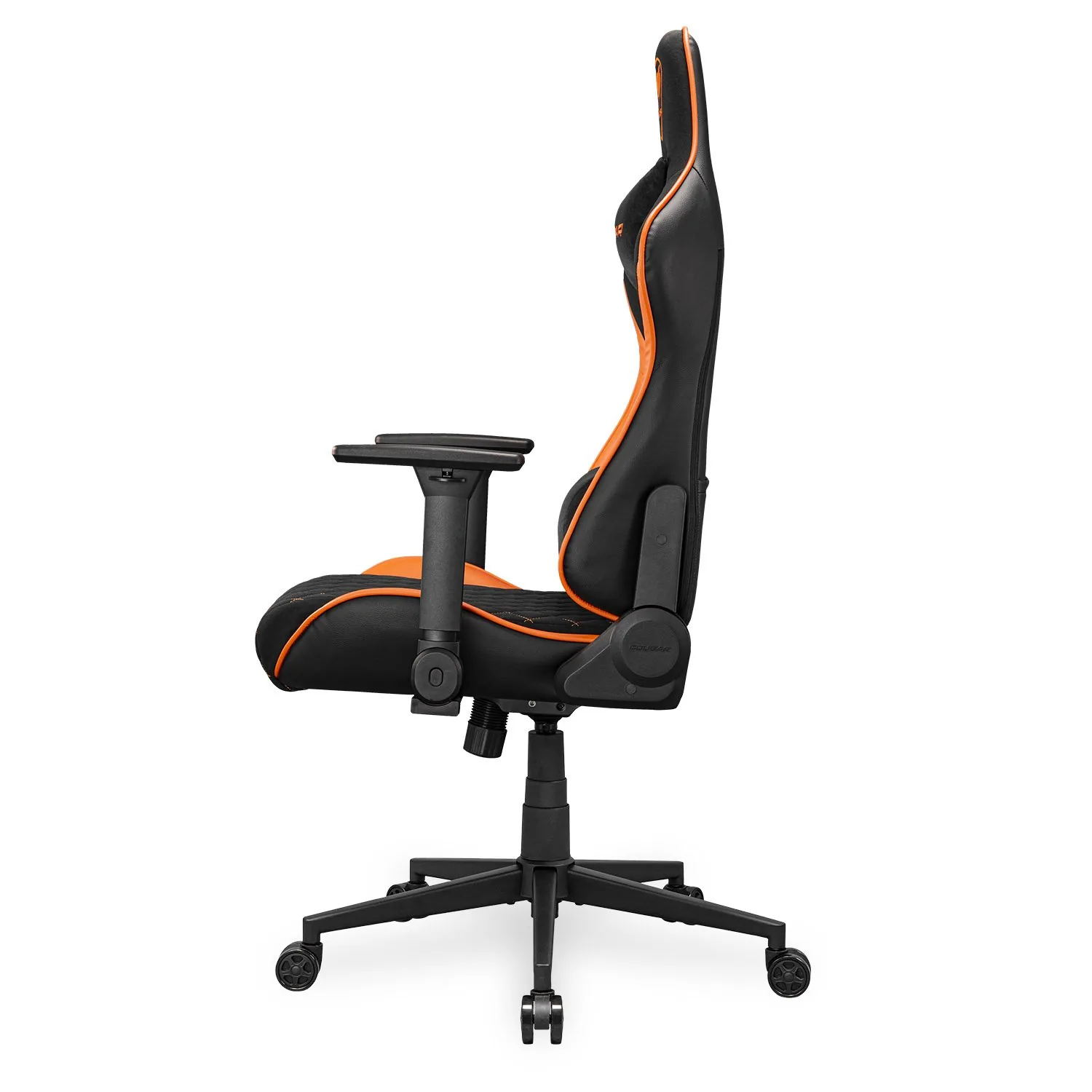 COUGAR herní židle ARMOR ONE V2 F (Tkaná látka) - černá oranžová