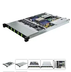 ASRock Rack 1U12E-GENOA 2L2T - SP5, EPYC 9004, 24xDDR5 ECC RD, 12x2,5"HS NVMe SATA, 2xM.2, 1xPCIe, 2x1000W, IPMI