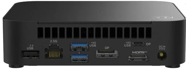ASUS NUC 14 Essential Kit RNUC14MNK3500002 - Barebone - mini PC 1 x N-series N355 / až 3.9 GHz - RAM 0 GB - UHD Graphics - Gigabit Ethernet, 2.5 Gigabit Ethernet, IEEE 802.11ax (Wi-Fi 6E), Bluetooth 5.3 - černá
