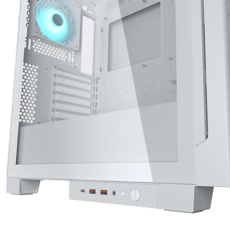 COUGAR PC skříň AIRFACE ECO RGB White Mid Tower Airflow 2 x 180mm ARGB PWM Fans 1x 120mm ARGB Fan