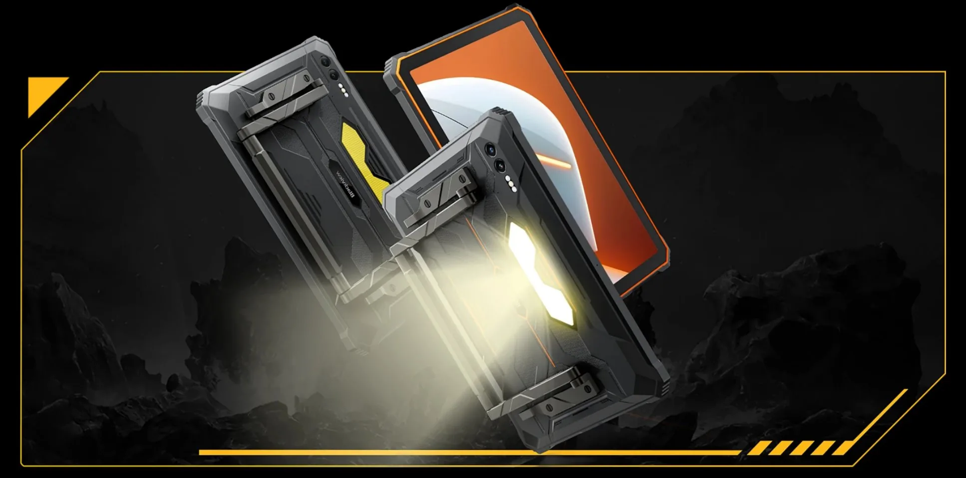 BLACKVIEW Rugged Tab Active 10 Pro 10.95",ORANGE,MT6878 Octa 2.5GHz,12GB 512GB,NFC,FHD+1920x1200(90Hz),30000mAh,Andr 14