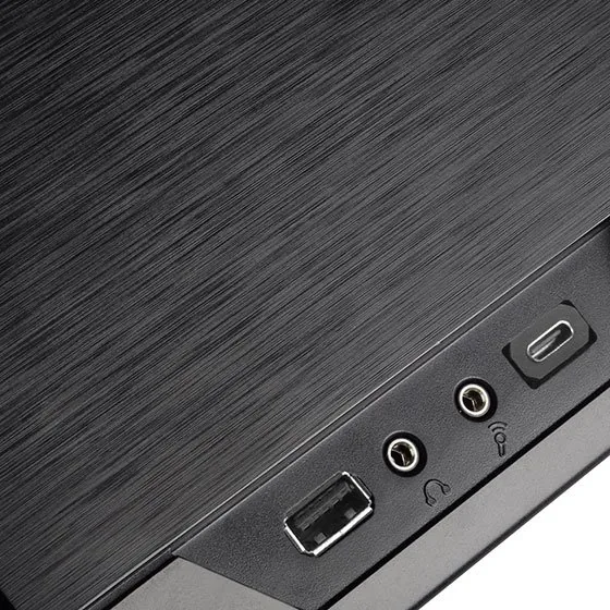 SilverStone Grandia GD09B černá, HTPC Desktop, ATX